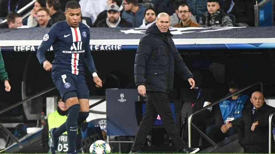 Mbappé y Zidane