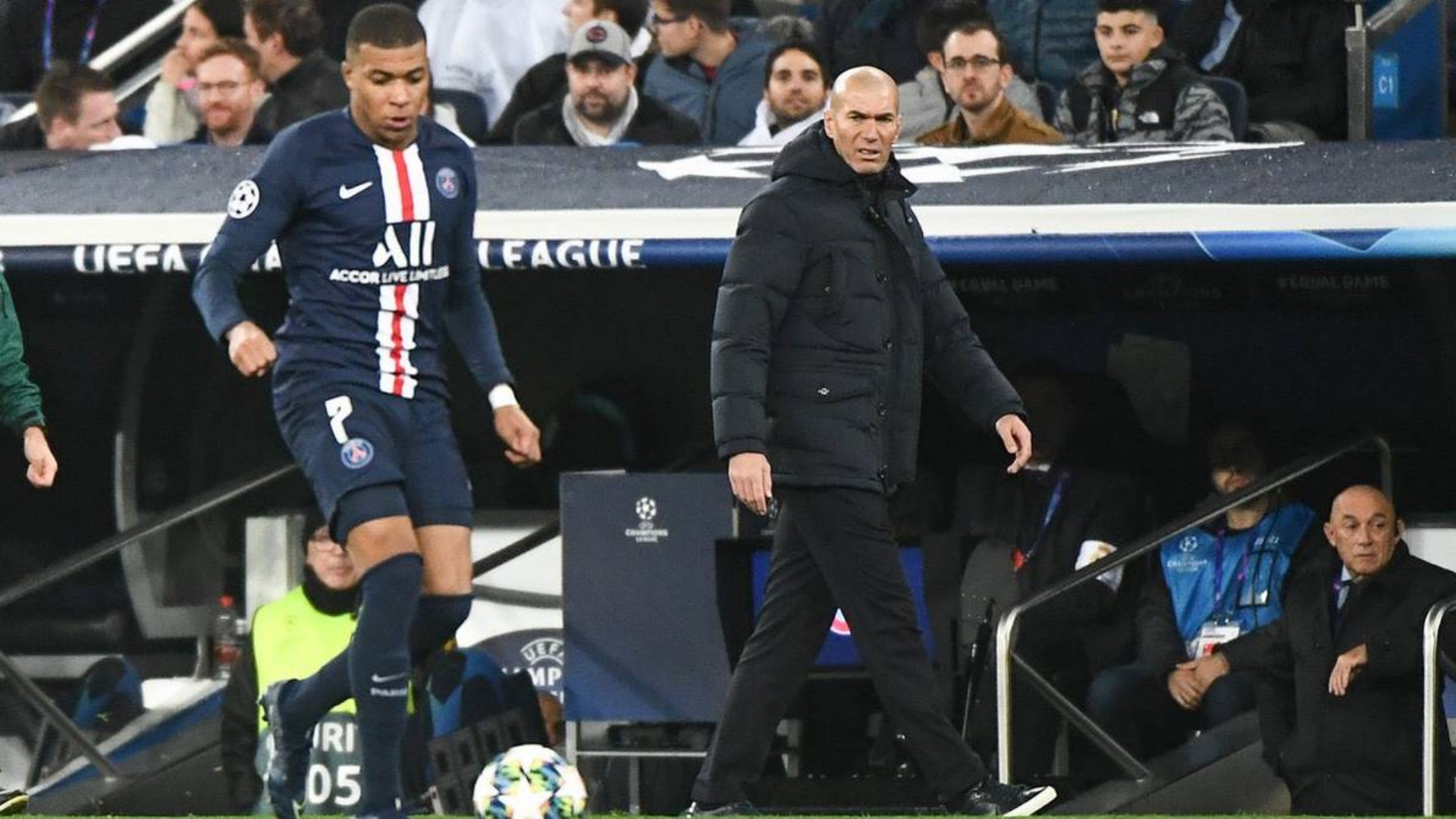 Mbappé y Zidane