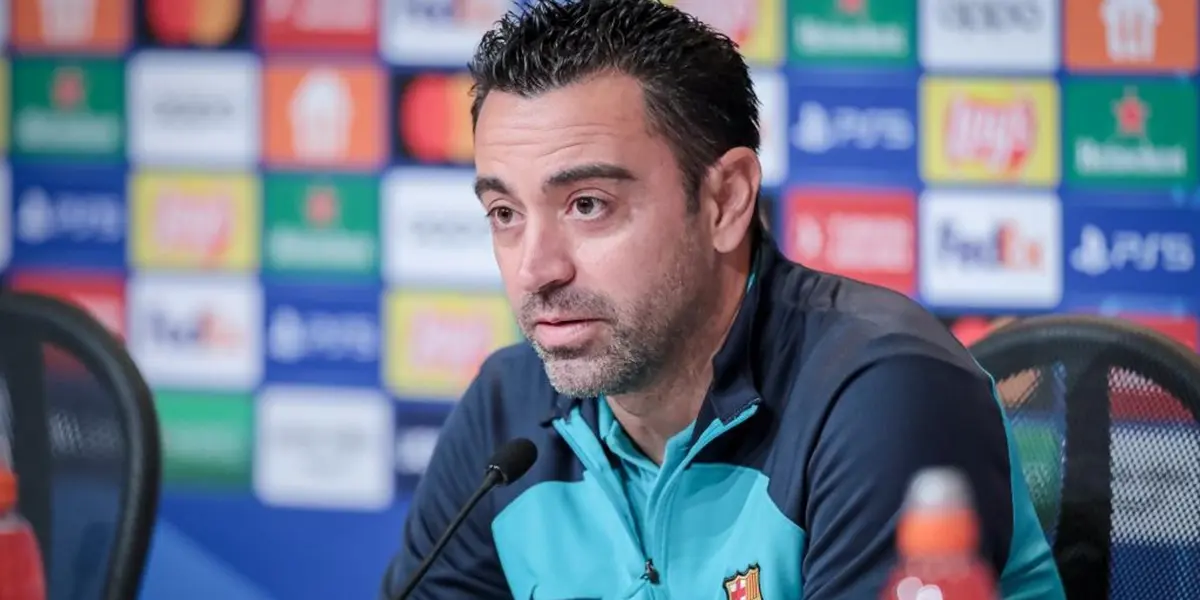 Xavi en conferencia