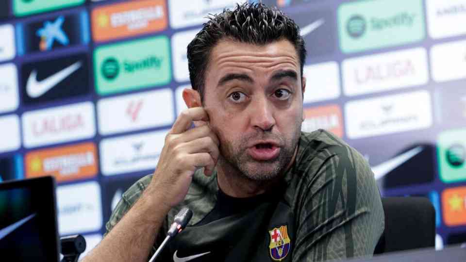 Xavi cerca de tener su arquero