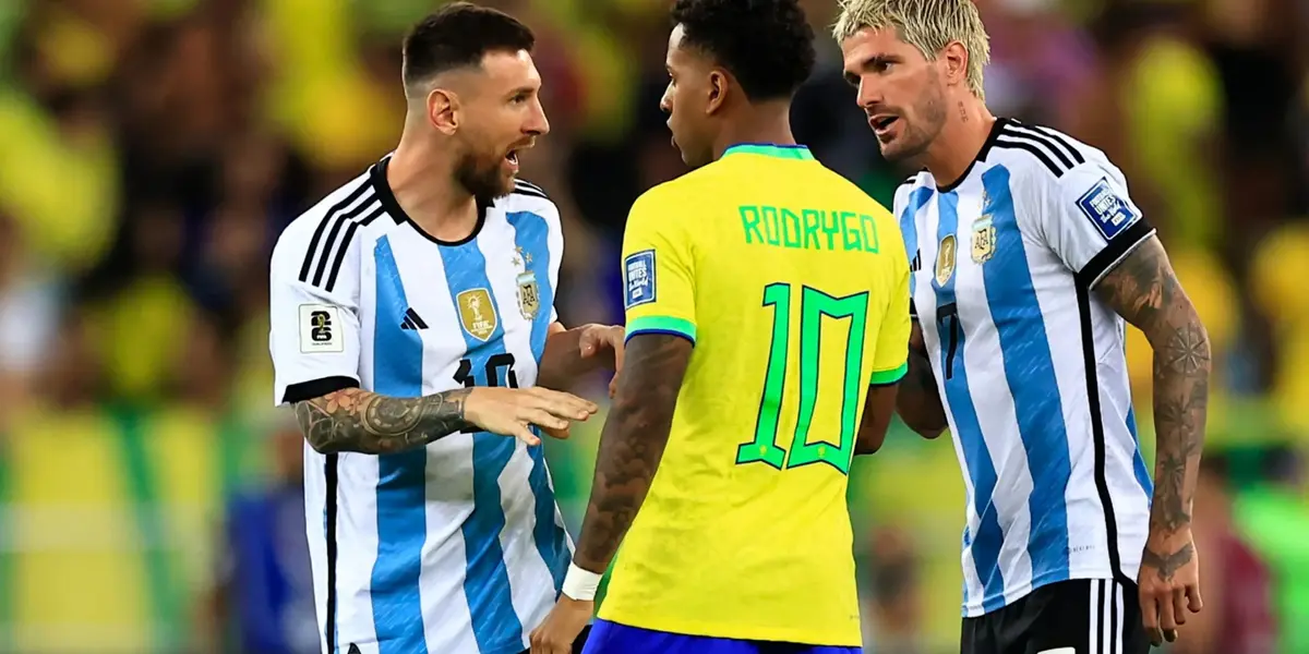 Las razones por las que Rodrygo Goes no puede hablar del incidente con Lionel Messi