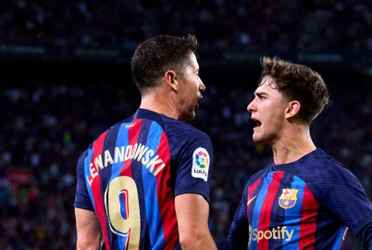 El cruce de ambos futbolistas