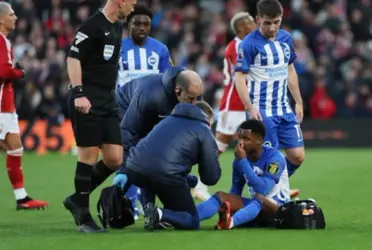 La lesión de Ansu Fati en el Brighton que preocupa al Barcelona de cara al futuro