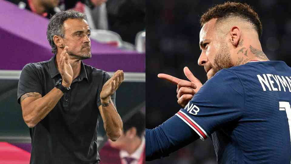 Luís Enrique y Neymar se conocen de su paso por los culés