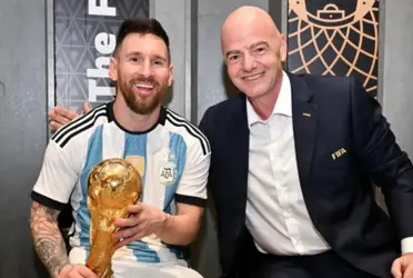 El deseo de Gianni Infantino para el futuro de Lionel Messi con la Selección Argentina