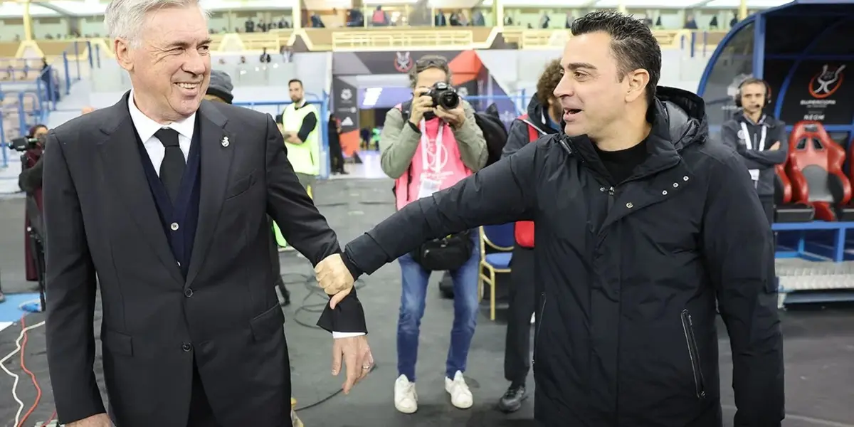 Xavi y Ancelotti no coinciden
