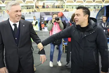 Xavi y Ancelotti no coinciden
